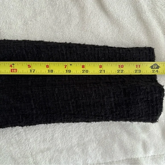 Jason Wu Tweed Double Breasted Blazer Jacket Womens Size Small Black Office - Picture 12 of 12